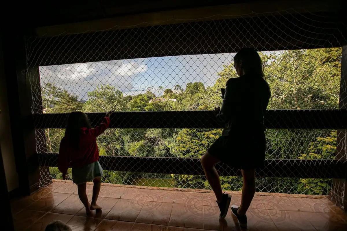 Casa Nas Montanhas Com Ofuro Villa Campos do Jordao Bagian luar foto