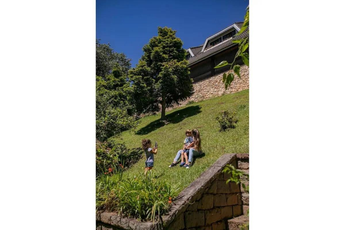 Casa Nas Montanhas Com Ofuro Villa Campos do Jordao Bagian luar foto