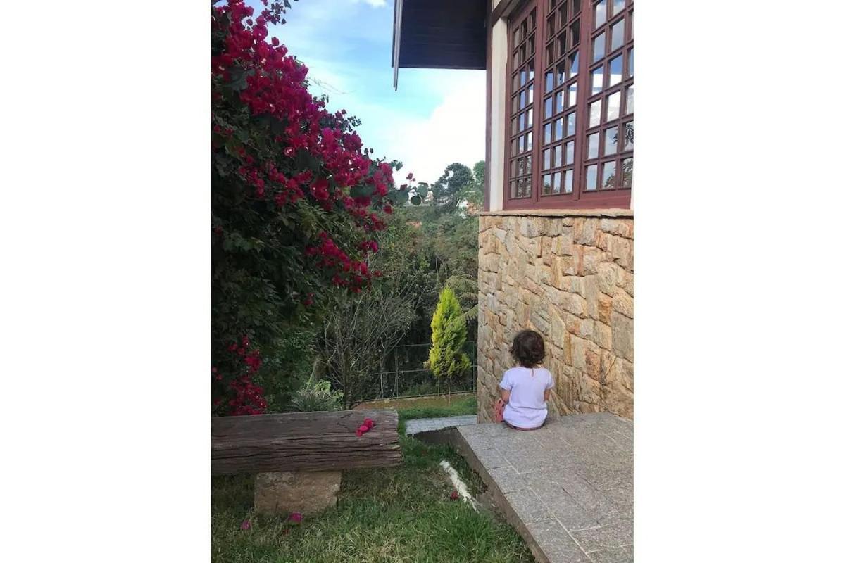 Casa Nas Montanhas Com Ofuro Villa Campos do Jordao Bagian luar foto