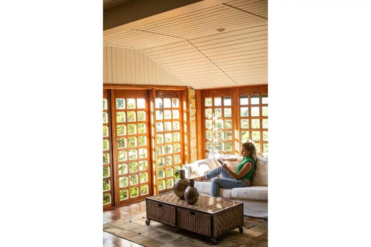 Casa Nas Montanhas Com Ofuro Villa Campos do Jordao Bagian luar foto